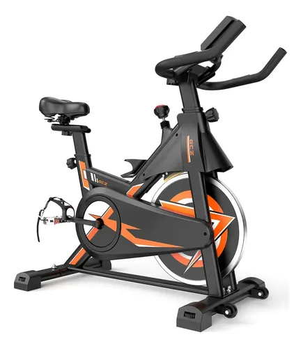 Bicicleta ergometrica de spinning com monitor de frequencia cardiaca