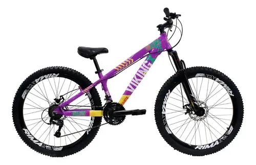 Bicicleta BMX Vikingx Freeride aro 26 violeta