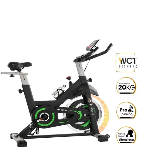 Bicicleta ergometrica WCT Fitness 20kg spinning