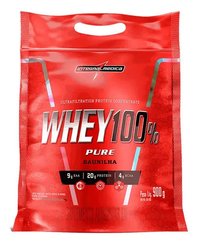 Whey 100% Pure Integralmédica 900g