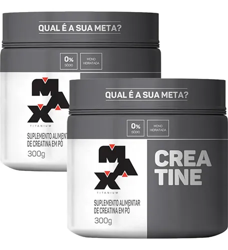 Combo 2x Creatina Monohidratada 300g