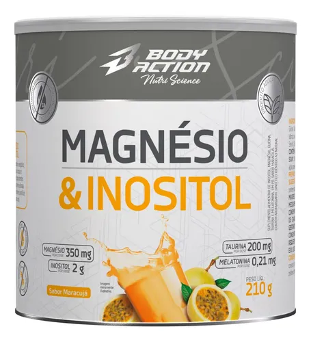 Magnésio e Inositol Bodyaction