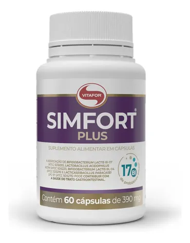 Simfort Plus Probióticos Vitafor