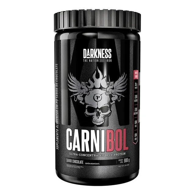 Darkness Carnibol Proteína Ultra Concentrada Chocolate 900g
